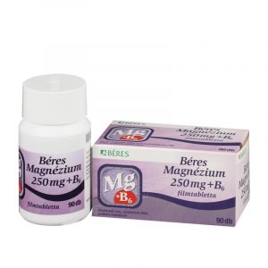 Béres Magnesium 250mg+B6 Vitamin 90x